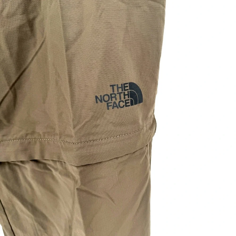 NEW The North Face Paramount Convertible Hiking Pants Shorts Men's 34 Brown Camp